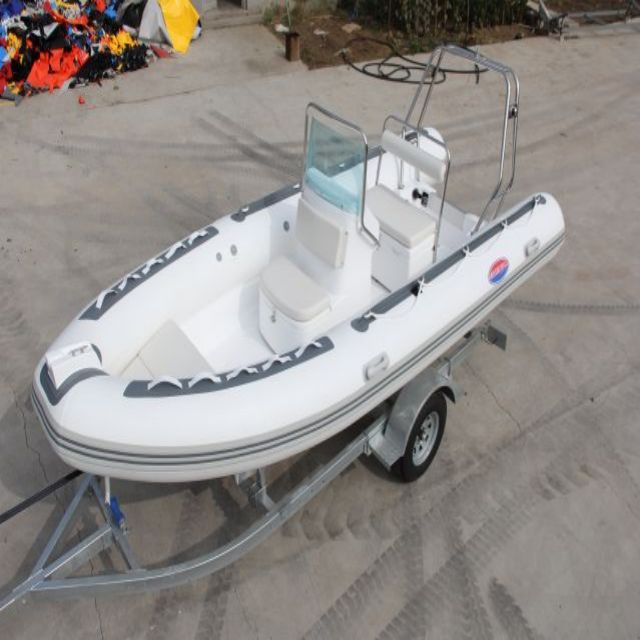 Fishing Boat Fiberglass - Barco Inflável RIB 480 B de